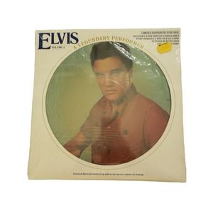 Elvis Presley RARE PROMO Sealed "Legendary Performer" Vol. 3 Picture Disc Vinyl